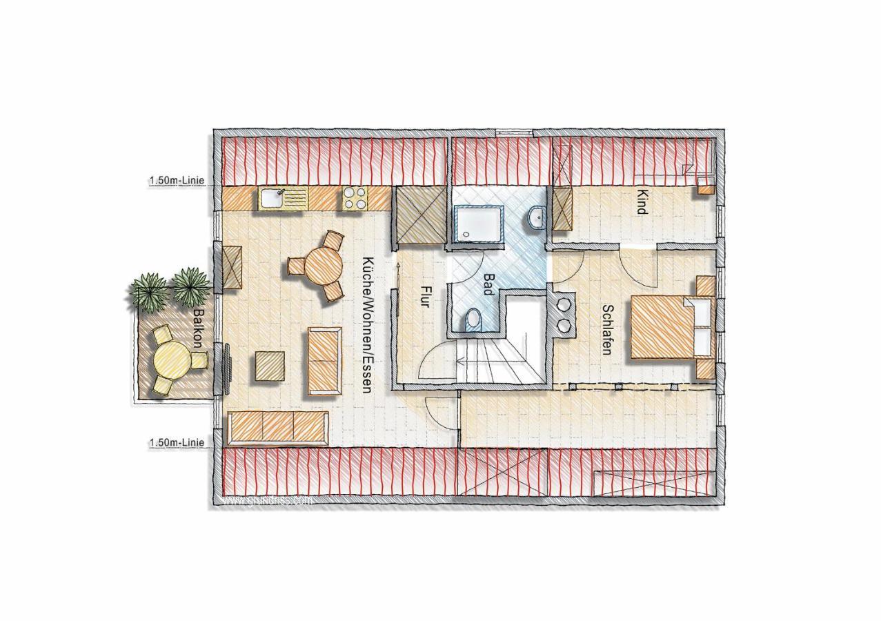 Apartmán Altes Rauchhaus Ebstorf Exteriér fotografie